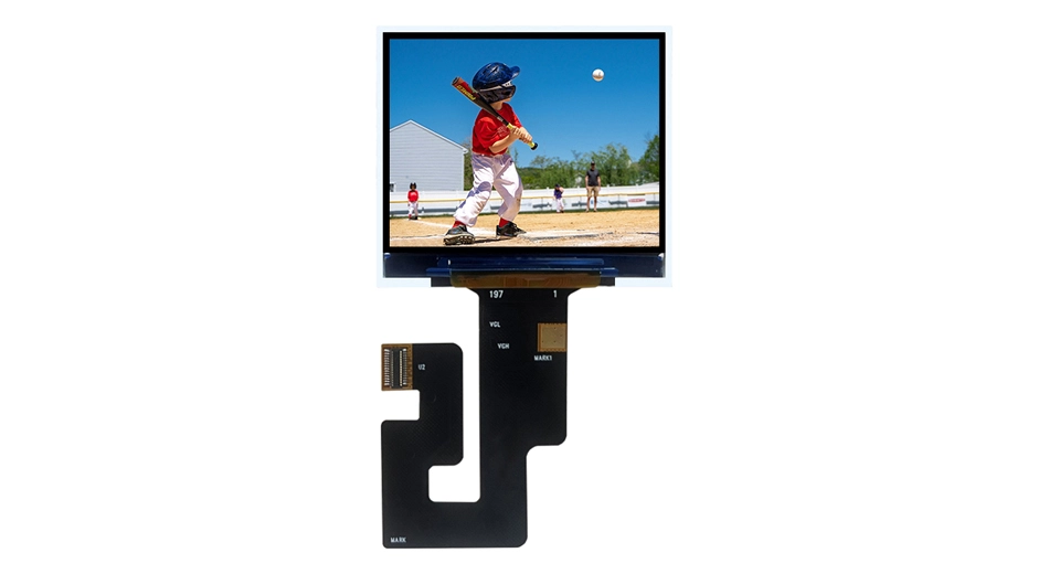 Z20004 2 inch 480x360 Landscape LCD Display Sunlight Readable MIPI Interface with Metal Frame